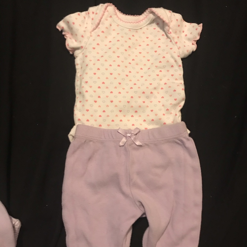 Faded glory short sleeve outfit set